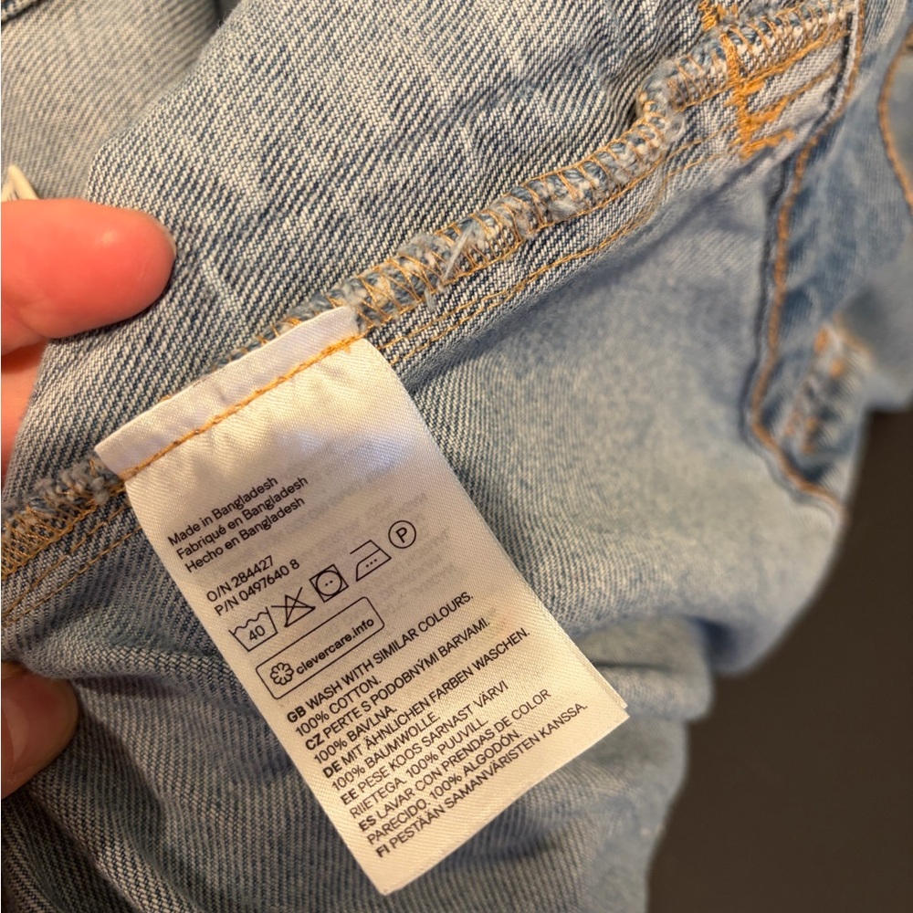 Embroidered Blue Jean Jacket - Picture 6 of 6